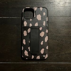 Black/Blush Walli Case